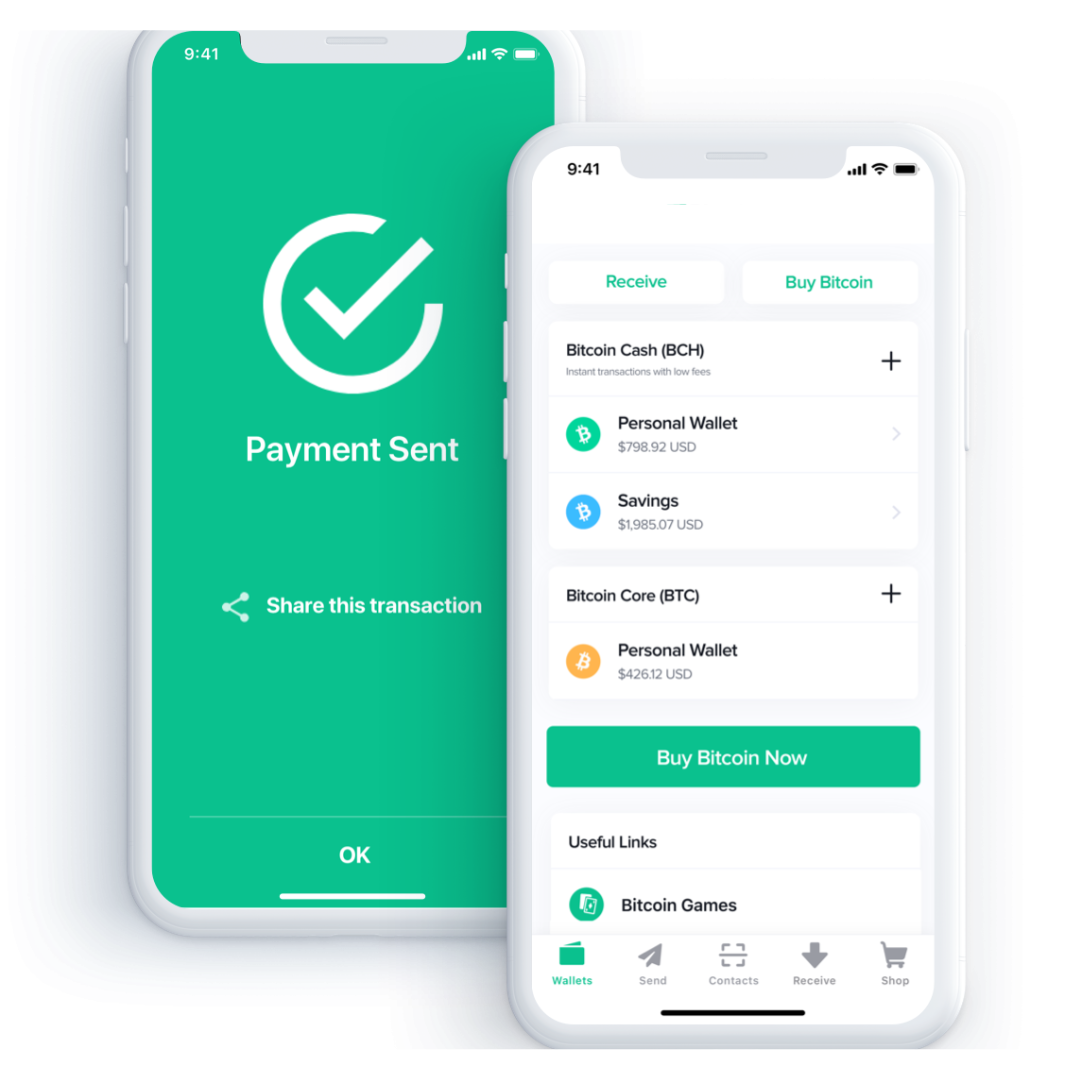 Wallet preview